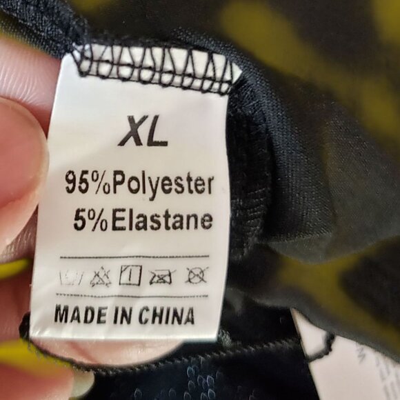 Moeencn Off-Shoulder Mesh Dress sparkly Square Collar Long Sleeve Ruched Xlarge - Picture 14 of 14